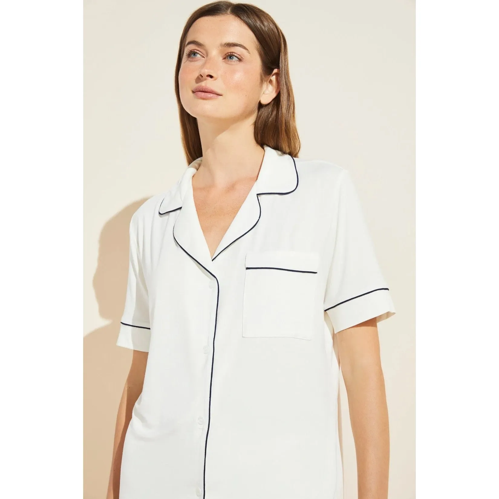 KASSATEX Ebergy Short Sleeve & Long Pants PJ Set