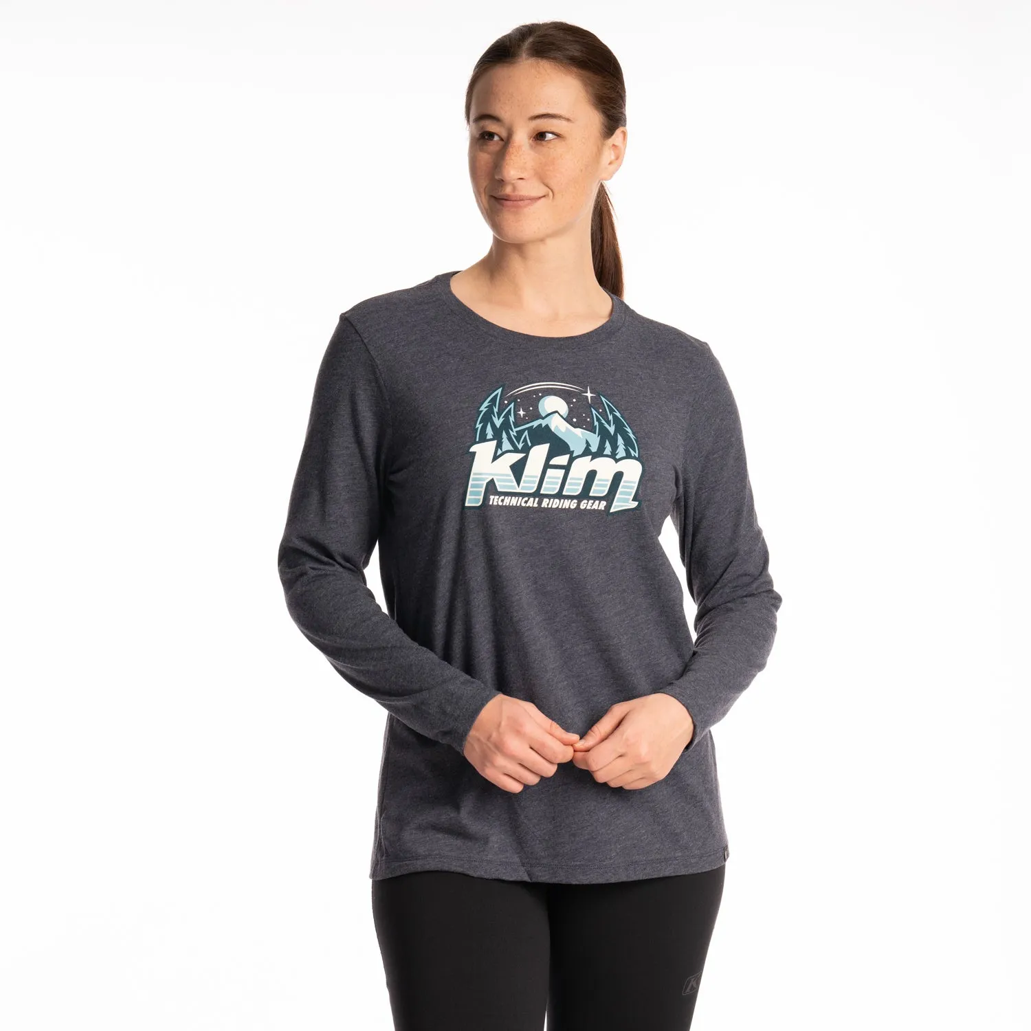 KLIM Womens Estelle Tri-blend Tee LS