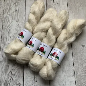 Lace - UNDYED -Mohair/Silk 459 yds RTS