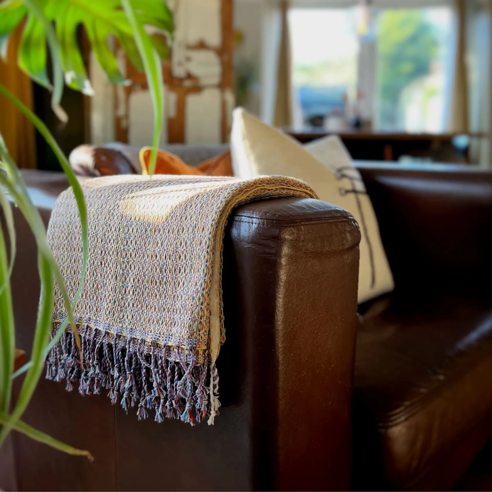 Lale Seasons Hand Loomed Cotton Blanket | Multiple Colours
