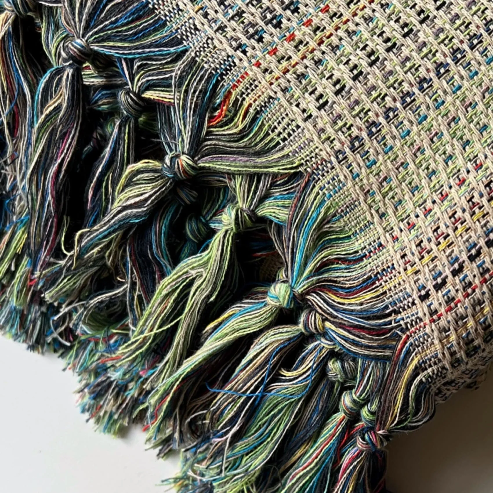 Lale Seasons Hand Loomed Cotton Blanket | Multiple Colours