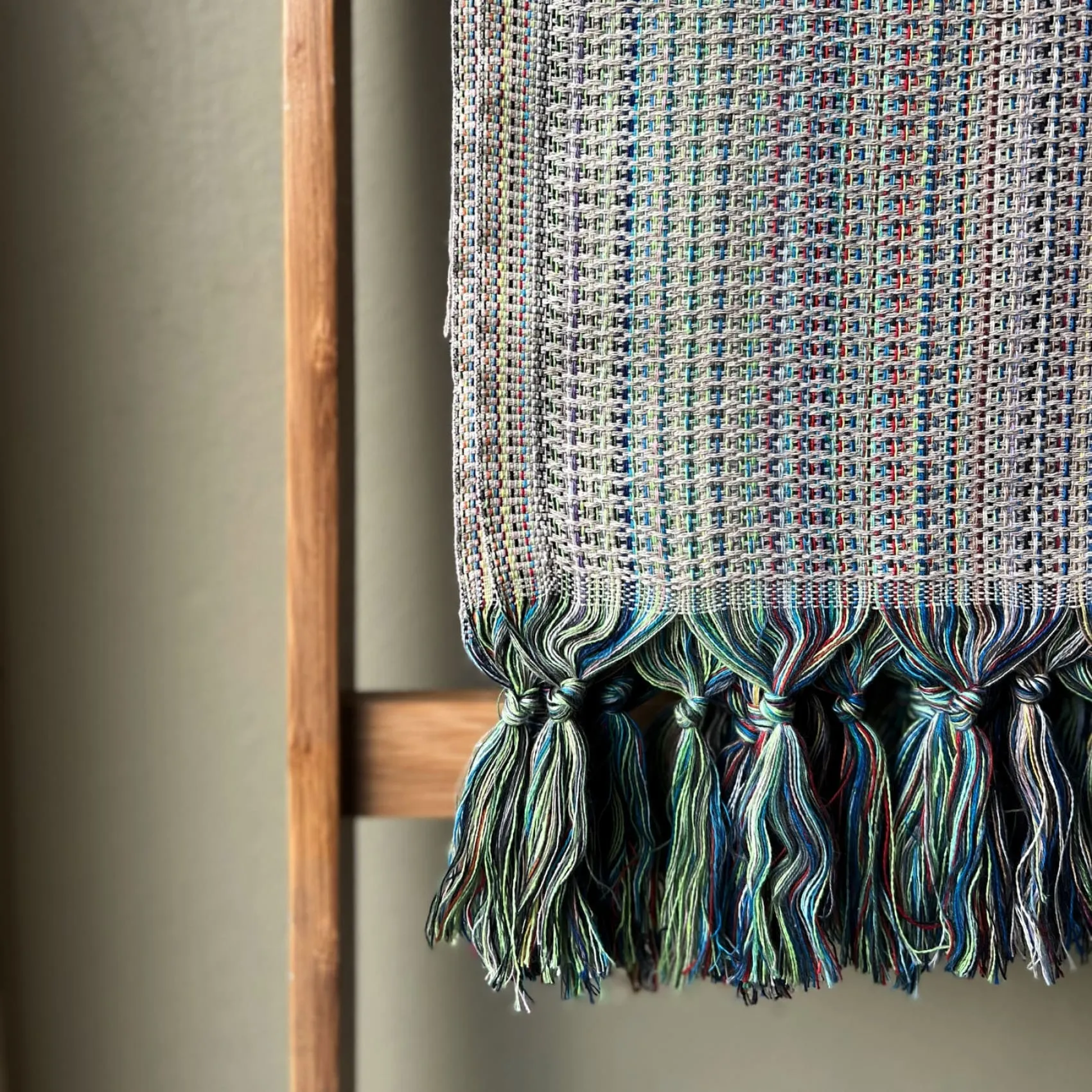 Lale Seasons Hand Loomed Cotton Blanket | Multiple Colours