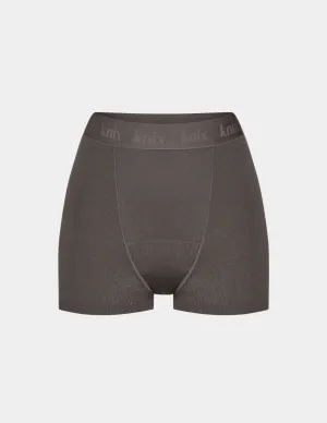 Leakproof Logo Rib Modal Boxer Brief