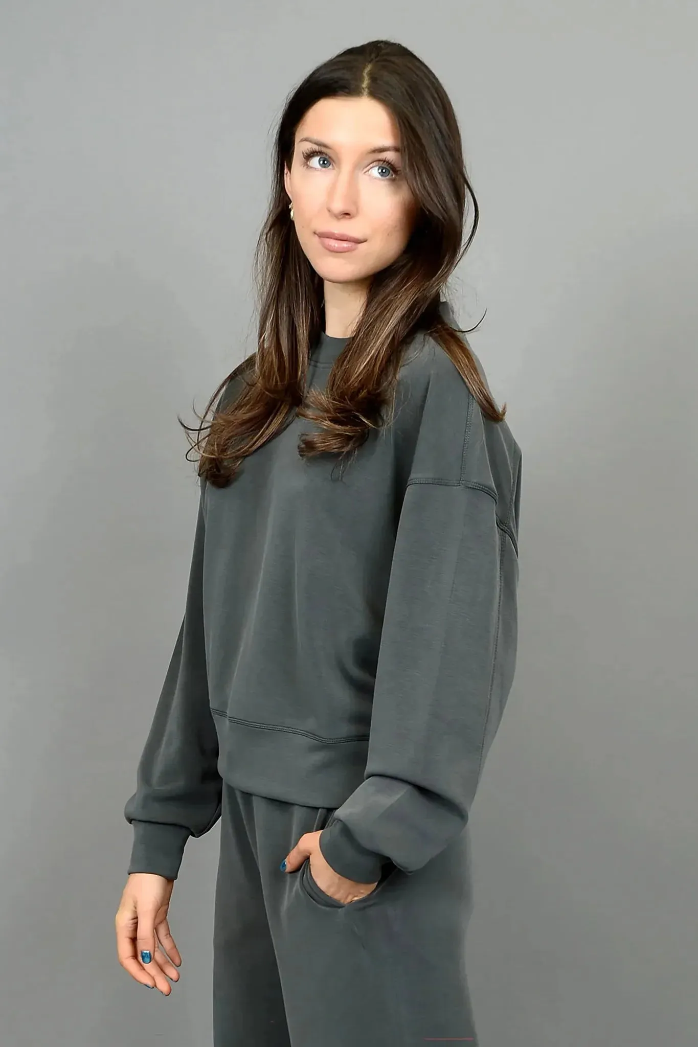Lucie Super Soft Modal Pullover - DK Ivy