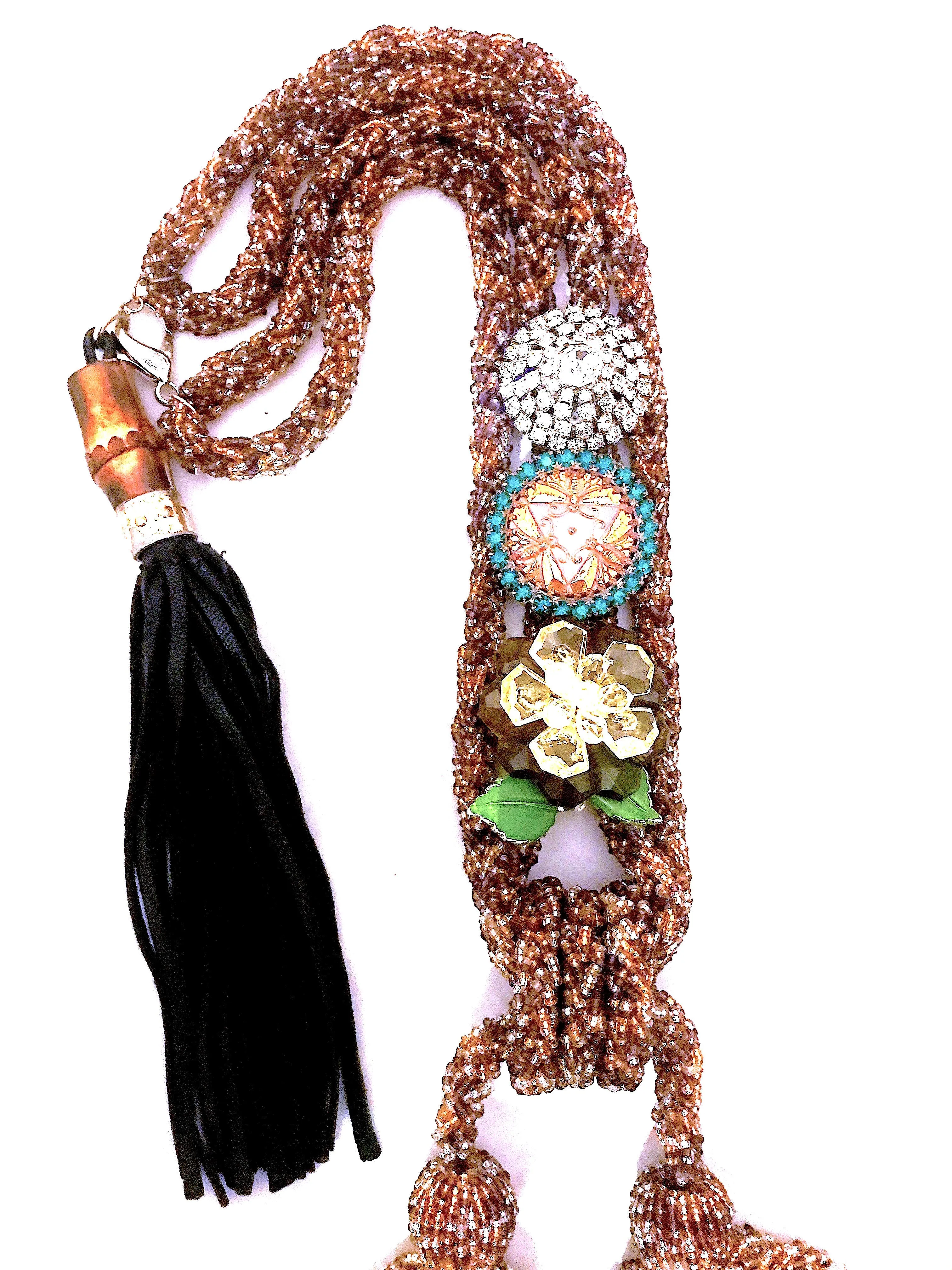 Lucite Flower Garden