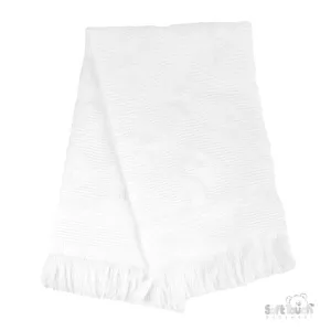 Luxury White Star Shawl (PK6) (122x122cm) SH52-W
