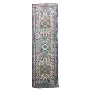 MA20 Handwoven Vintage Rug 3’2x12’7