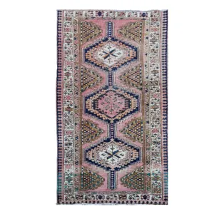 MA23 Handwoven Vintage Rug 3’2x7’4