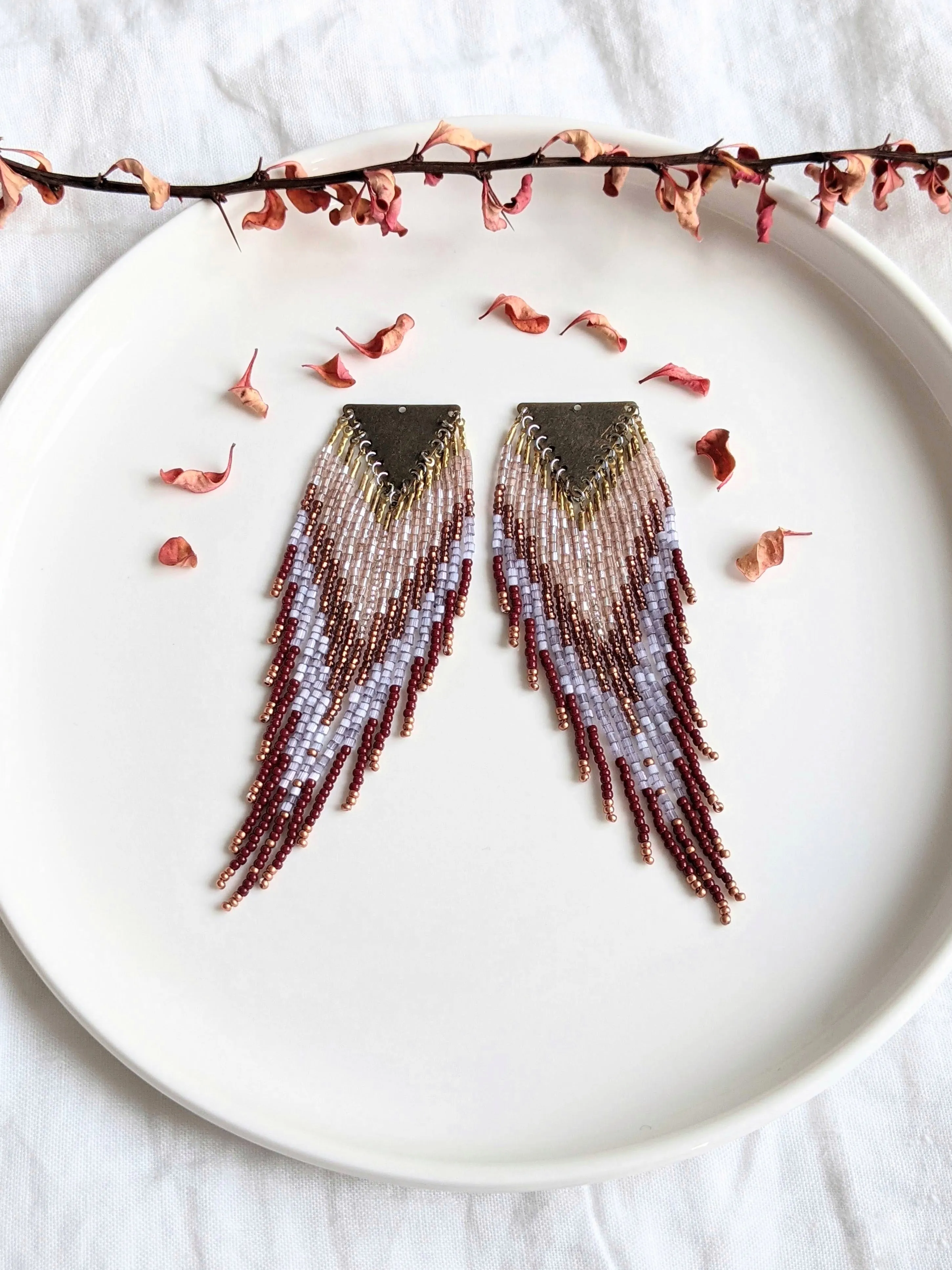 Madonna Sparkling Wine Boho Earrings