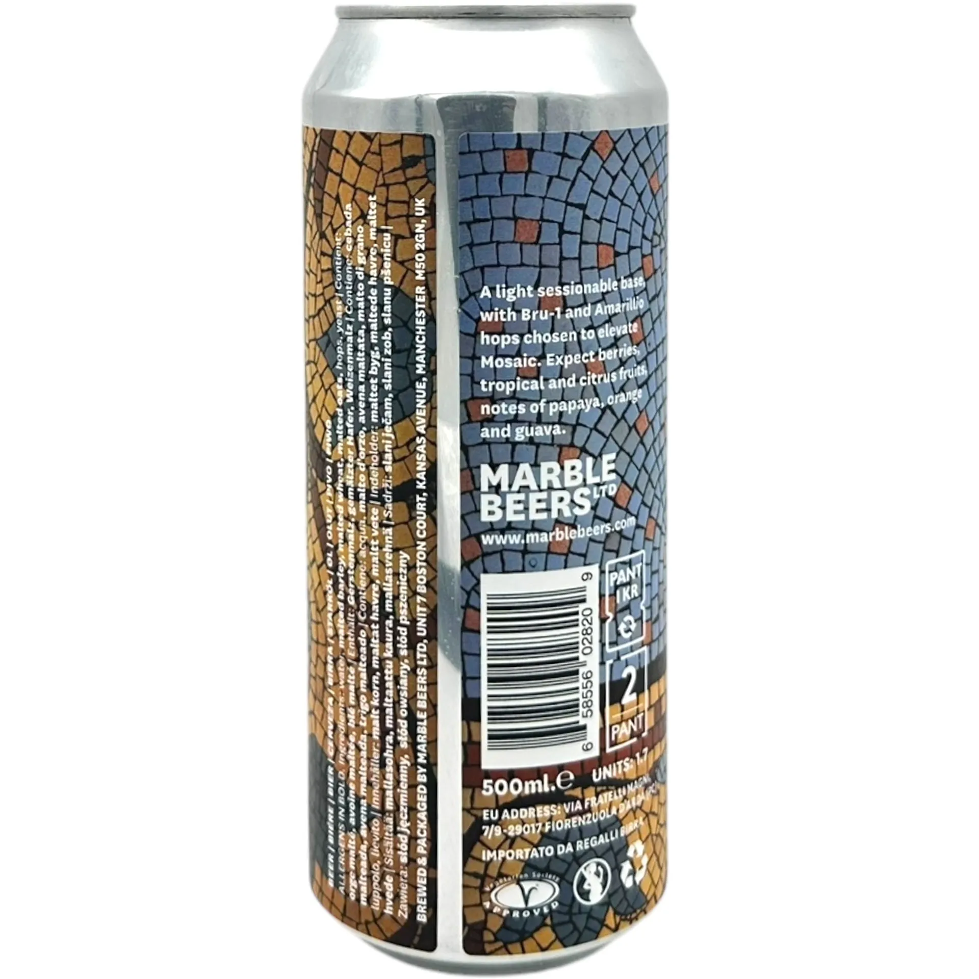 Marble Beers Modus Mosaic