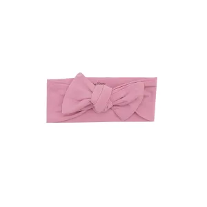 Mauve Bow Headband