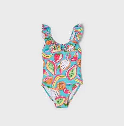Mayoral Tropical Fruit Swimsuit