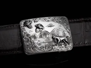 Mesa Quail Hunt Sterling, Two Sizes