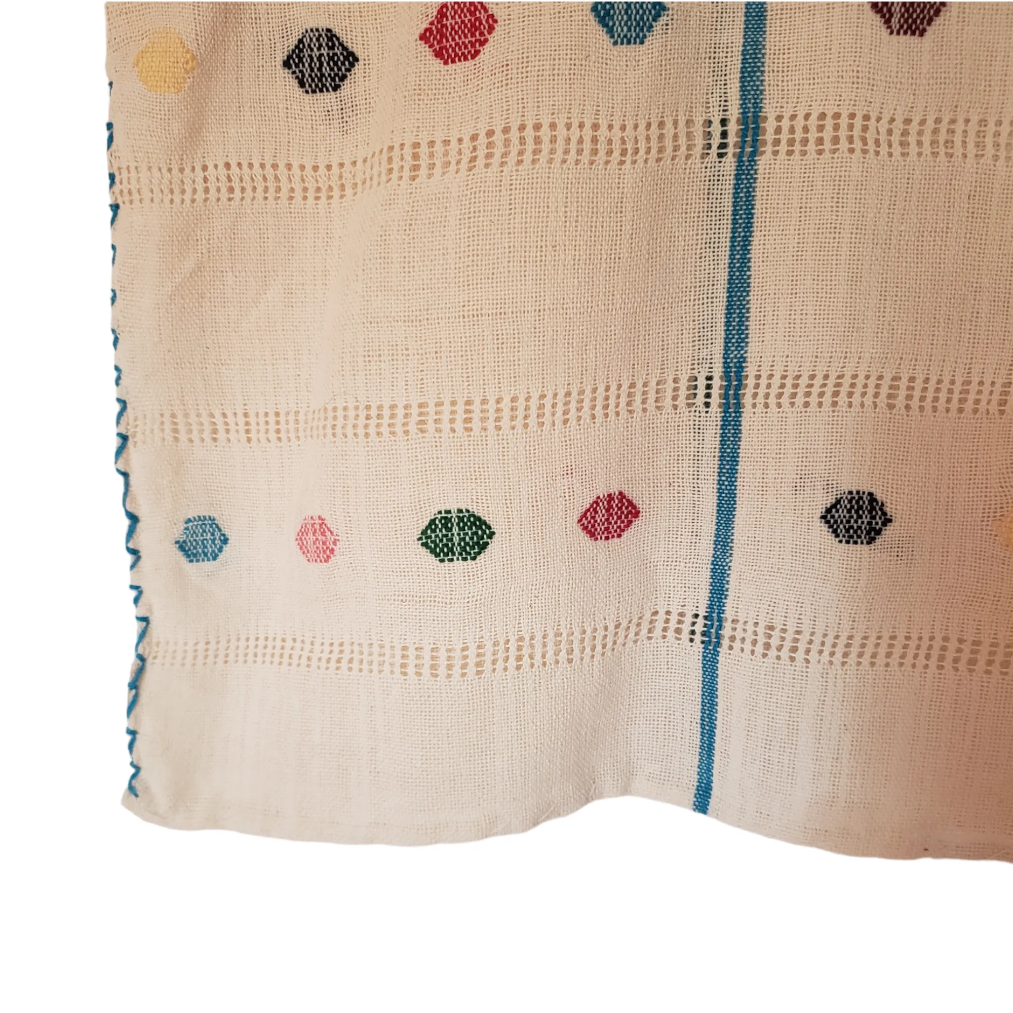 Mexican Woven Top Huipil Handmade