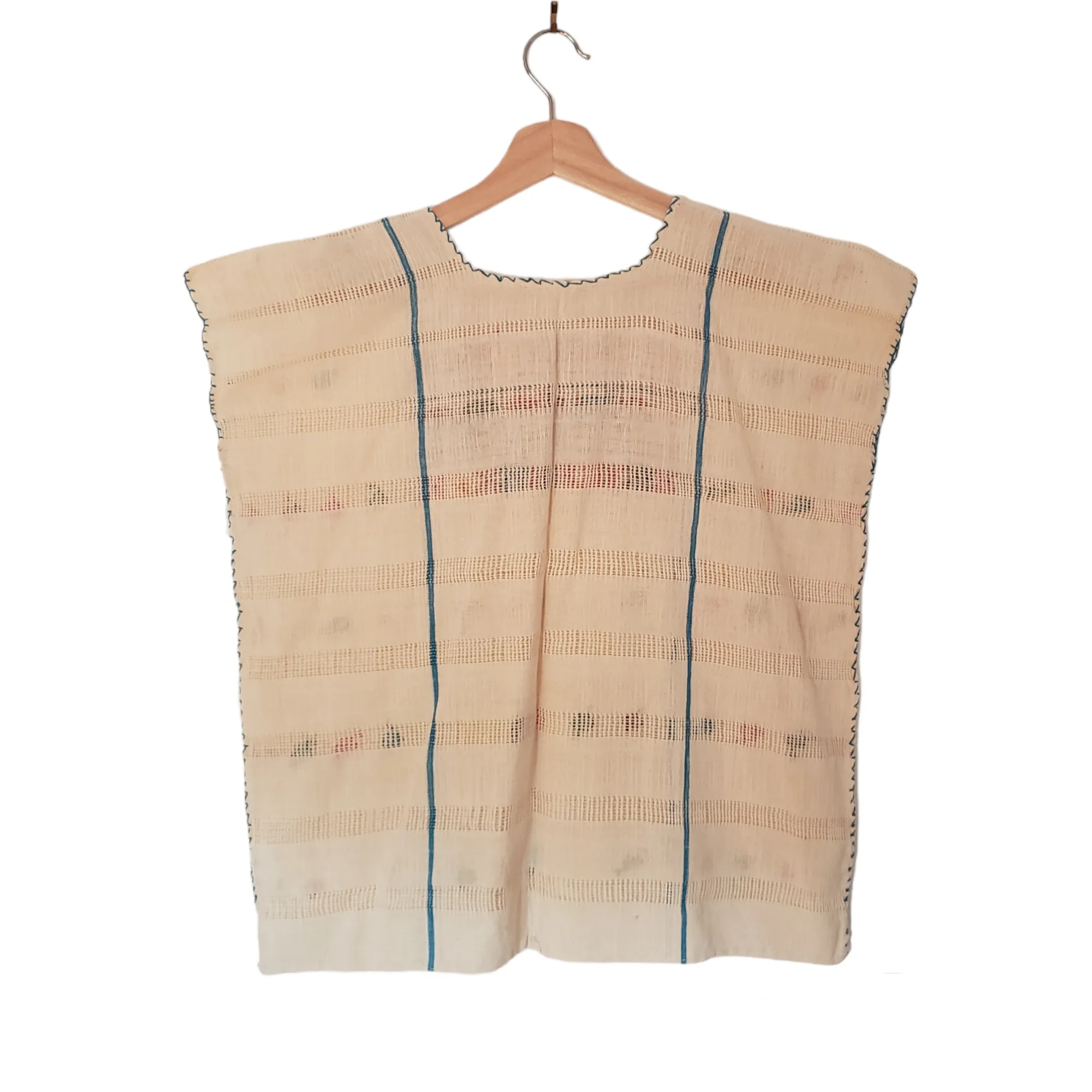 Mexican Woven Top Huipil Handmade