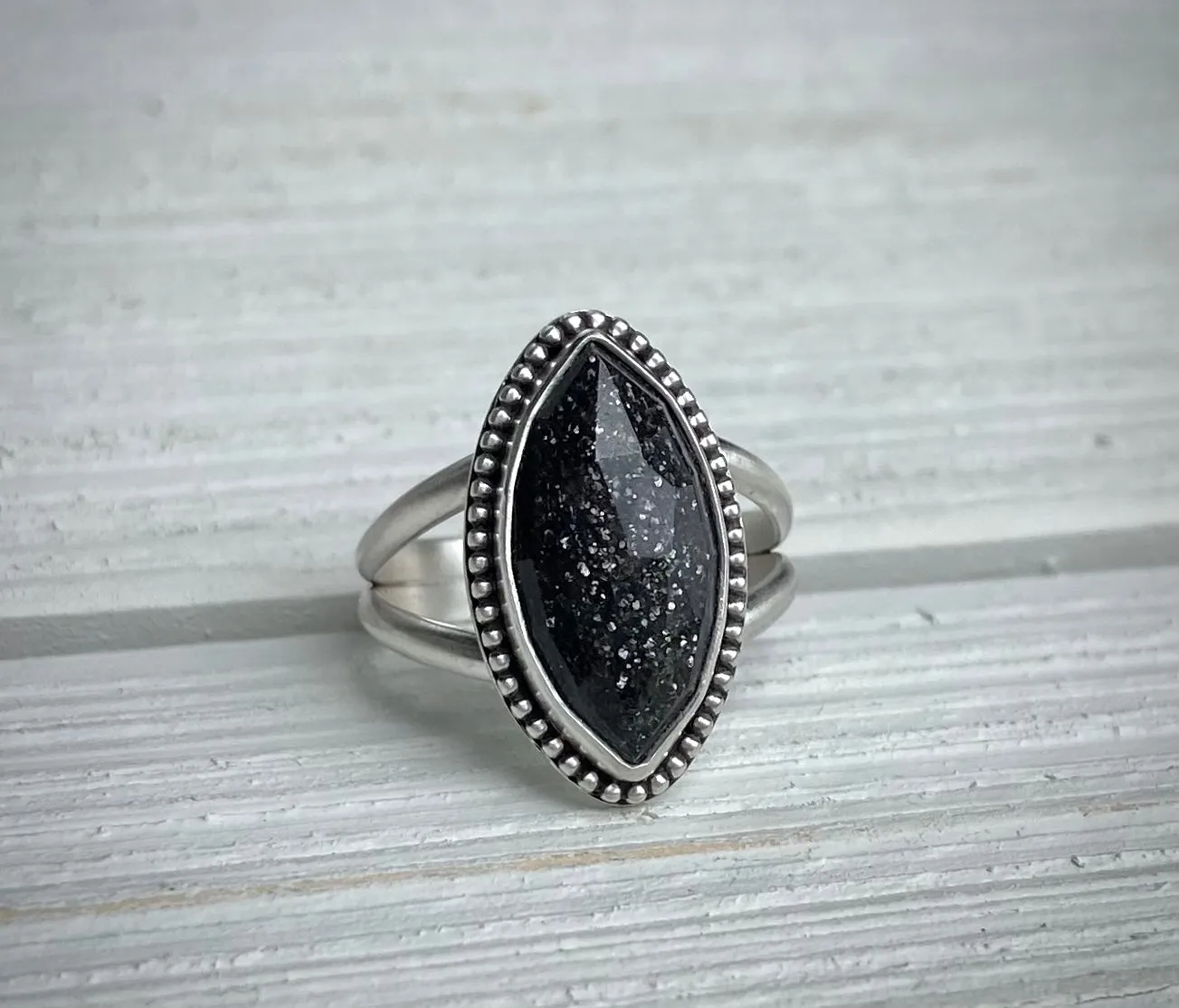 Midnight Quartz Ring