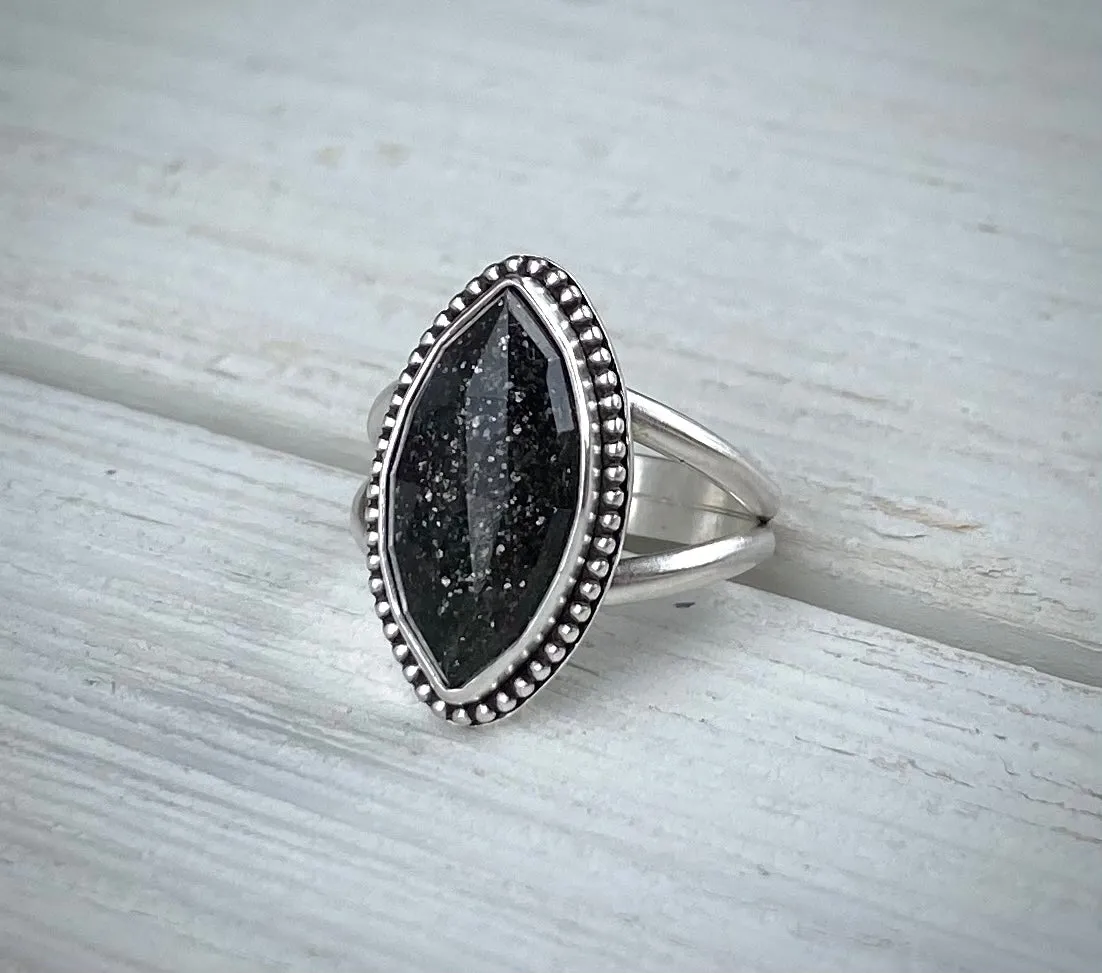 Midnight Quartz Ring