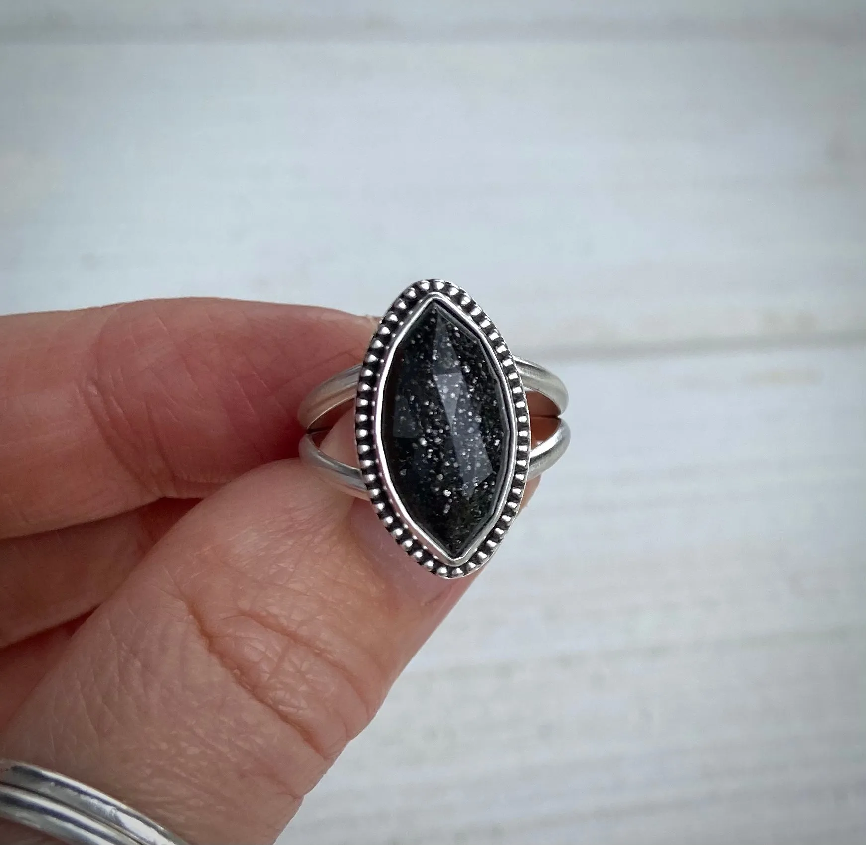 Midnight Quartz Ring