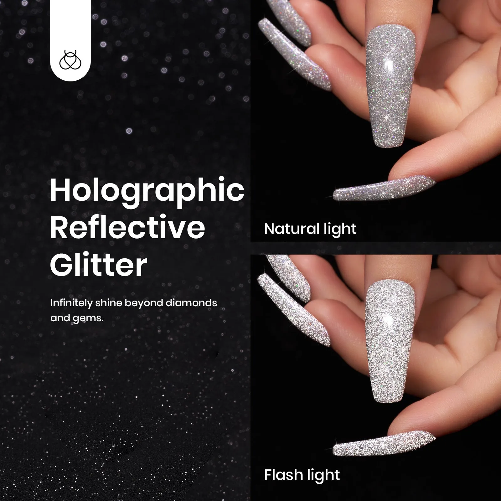 Midnight Sparkling | 6 Colors Gel Polish Set
