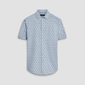 Miles Palm Tree OoohCotton Short Sleeve Shirt