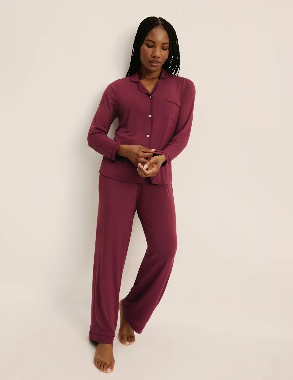 Modal Long Sleeve Sleep Set