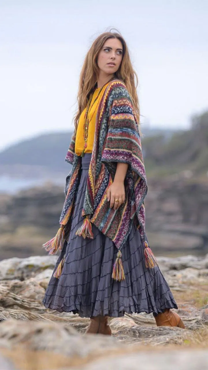 Mohair Wool Blend Shawl