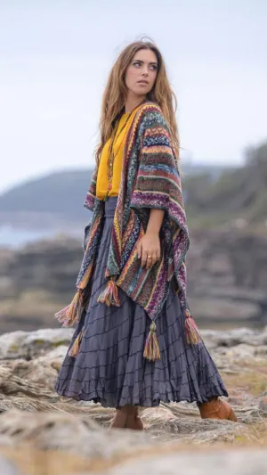 Mohair Wool Blend Shawl