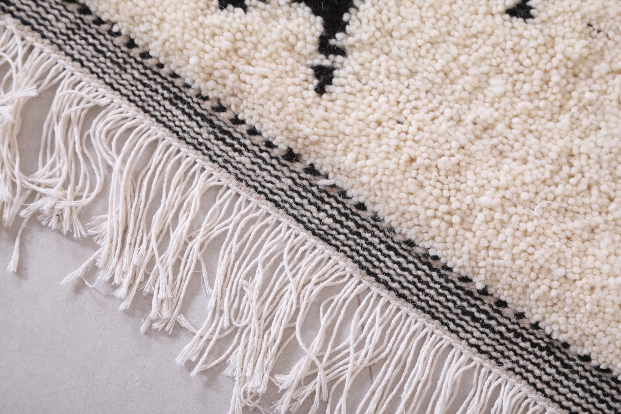 Moroccan Berber Hand Woven Rug - Wool Azilal Rug - Custom Rug