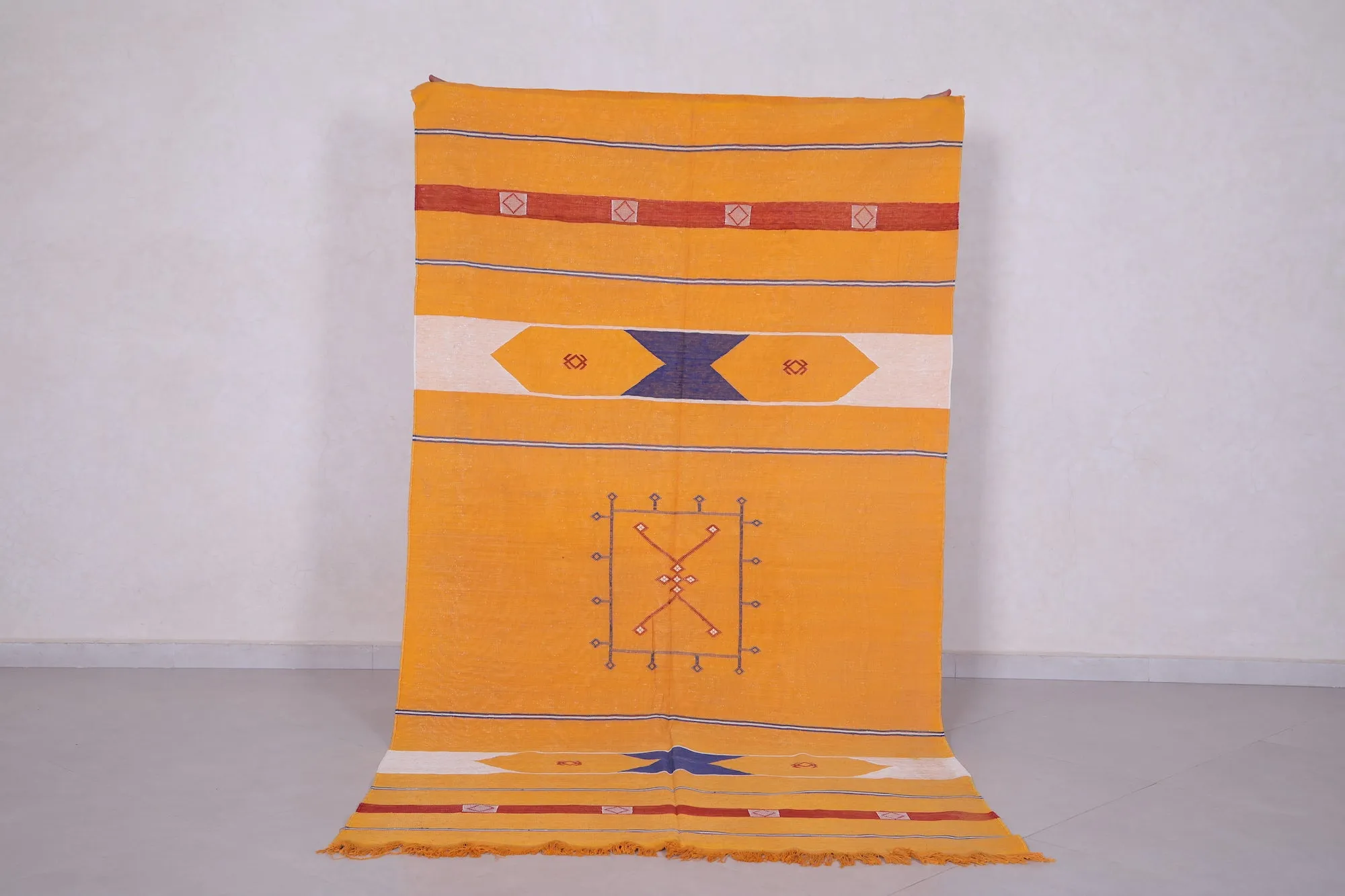 Moroccan Berber Kilim - Flat Woven Berber Rug - Custom Rug