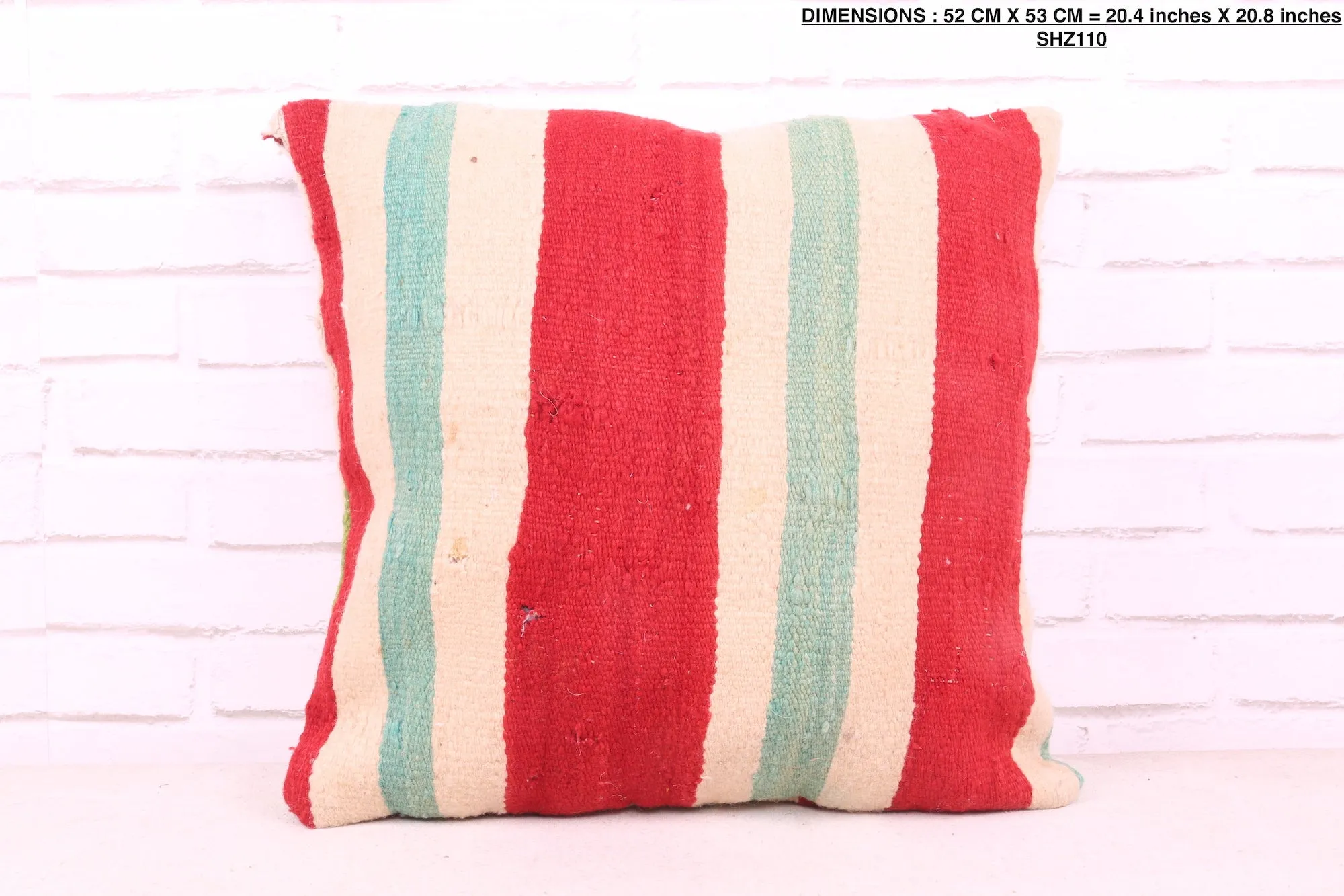 Moroccan berber pillow 20.4 inches X 20.8 inches