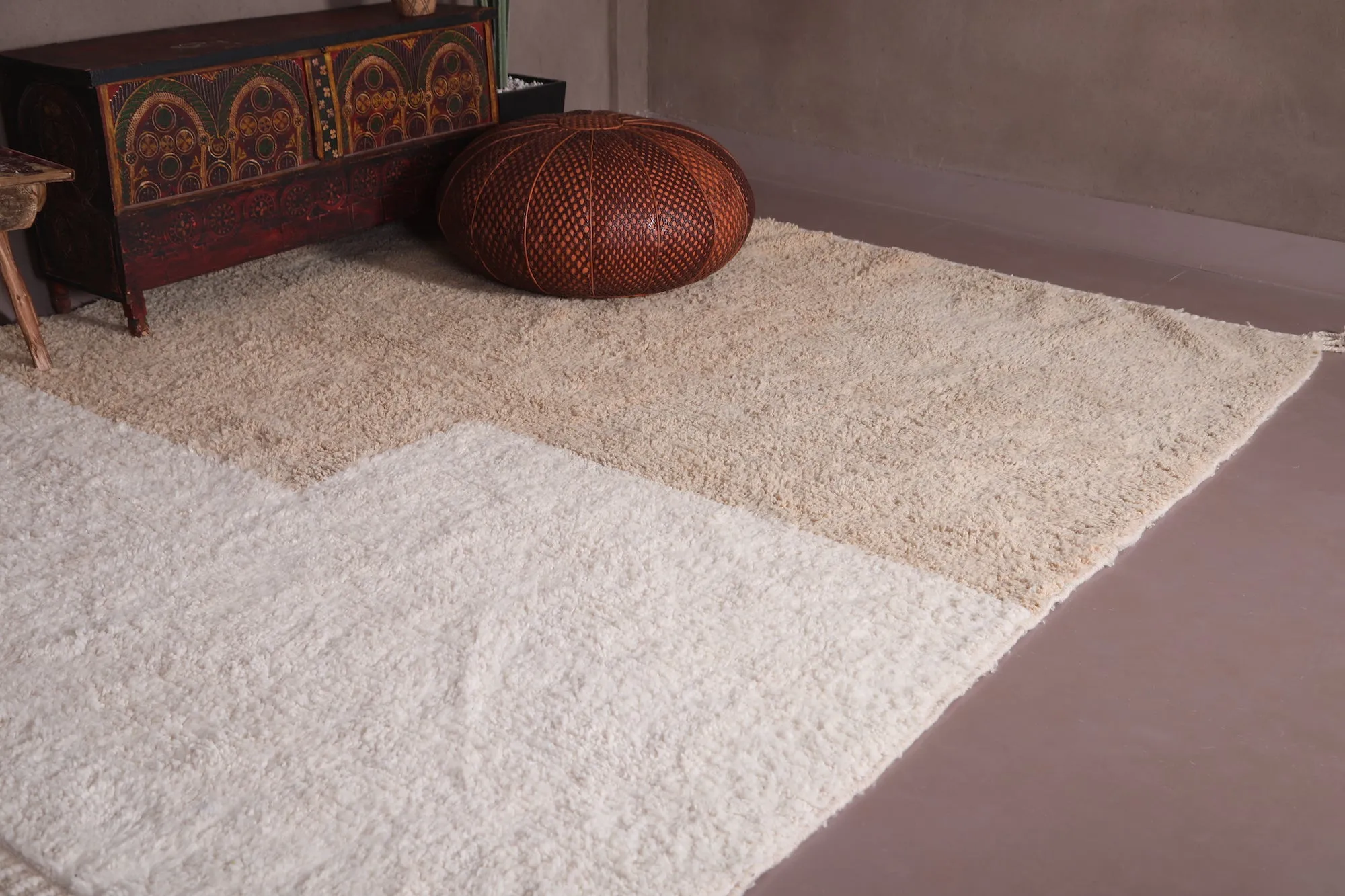 Moroccan Berber Rug - Handmade Beni Ourain Carpet - Custom Rug
