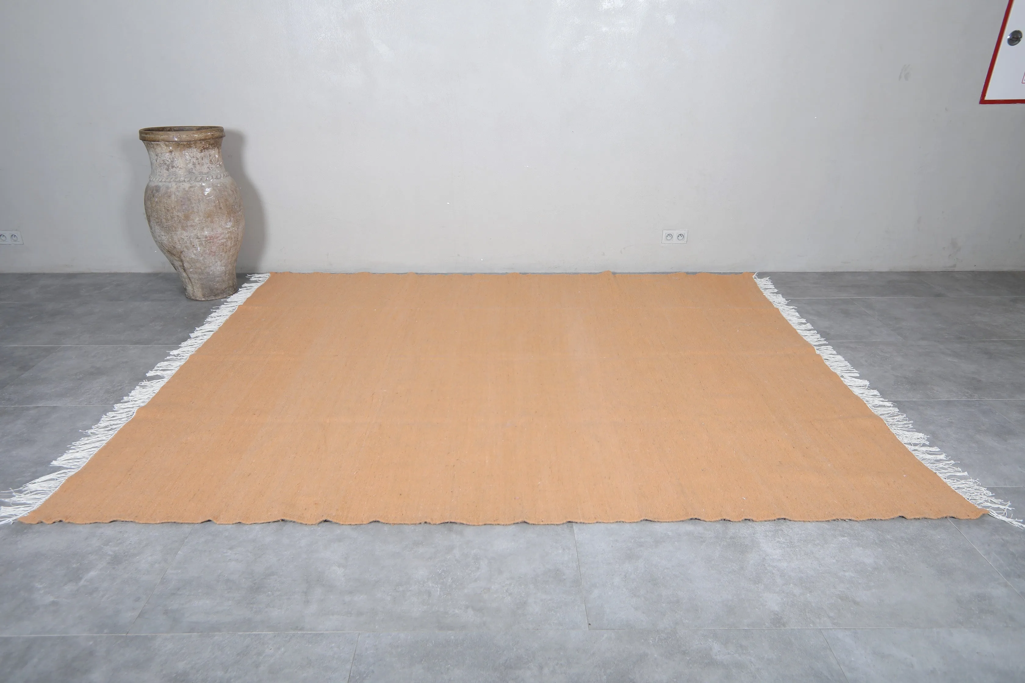 Moroccan Rug - Flat Woven Berber Rug - Custom Rug