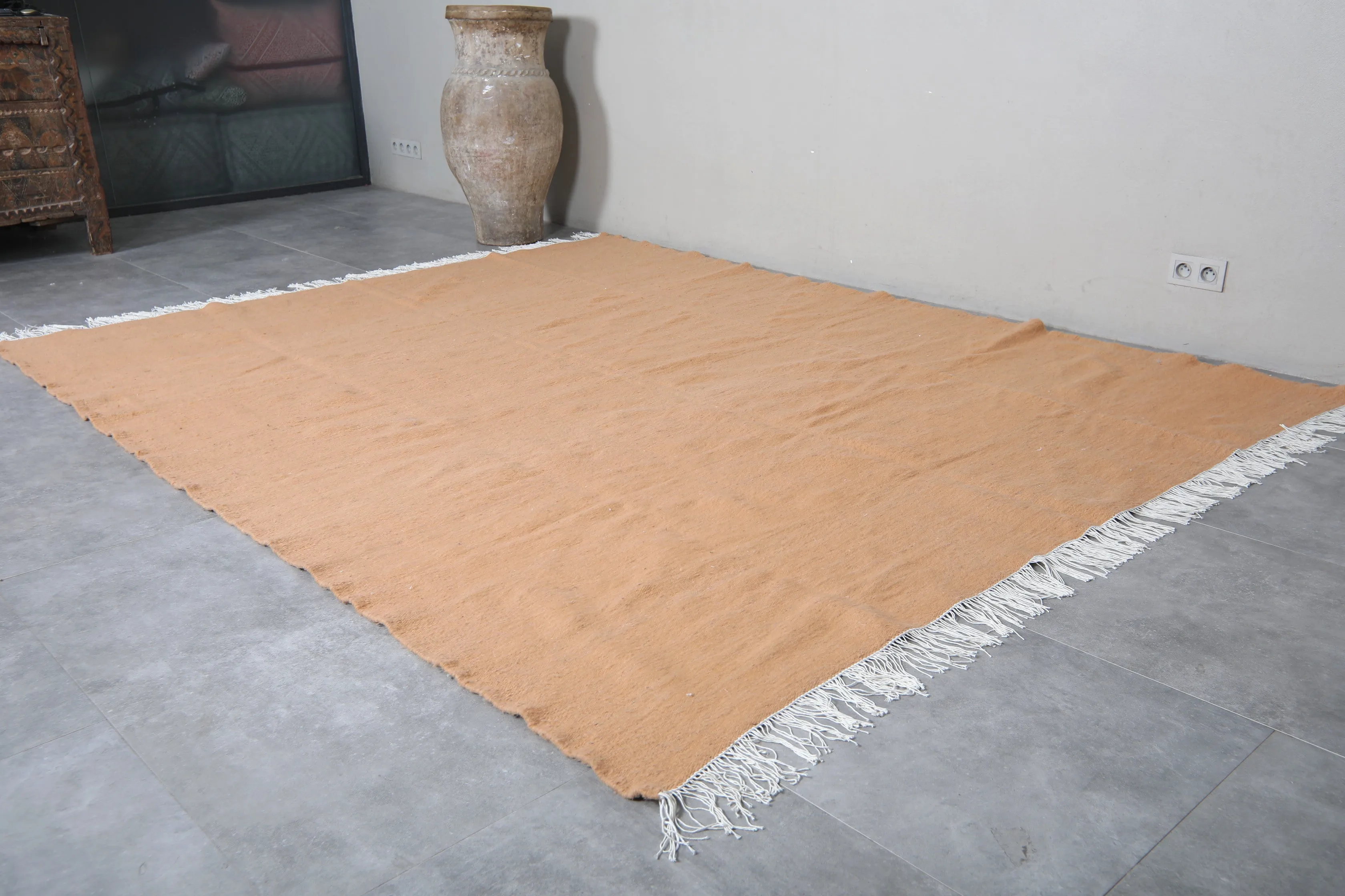 Moroccan Rug - Flat Woven Berber Rug - Custom Rug