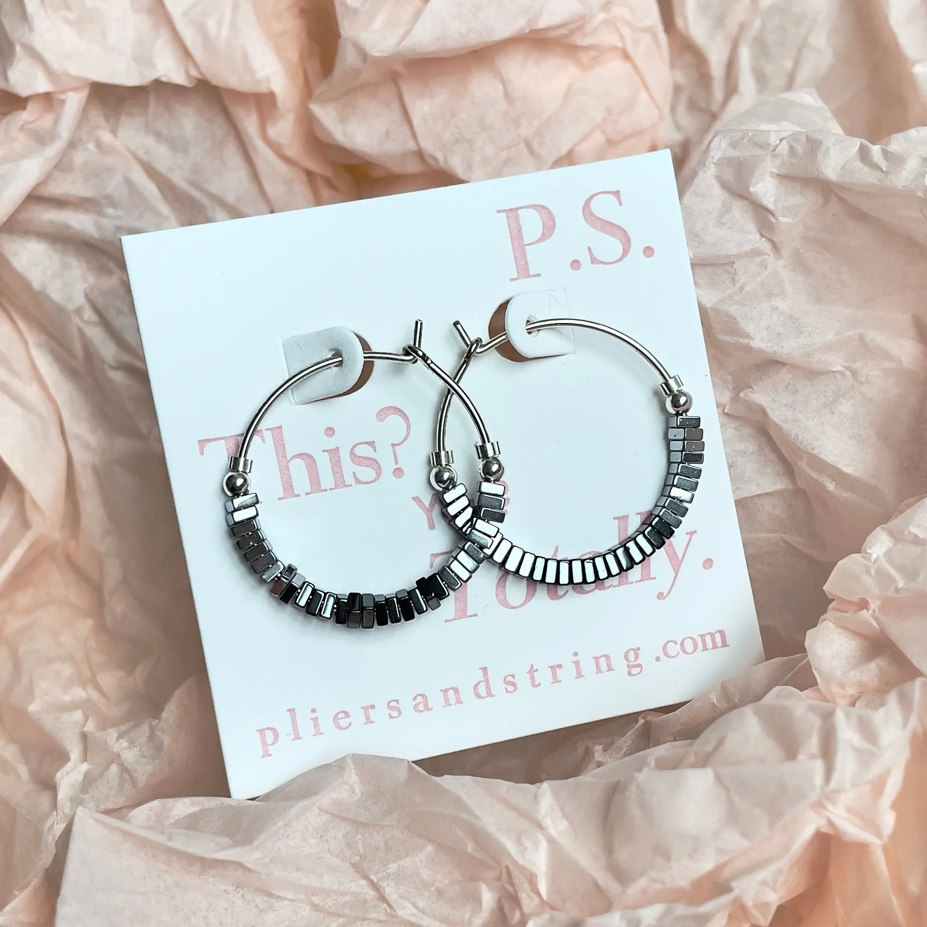 MOSAIC Bead Hoops