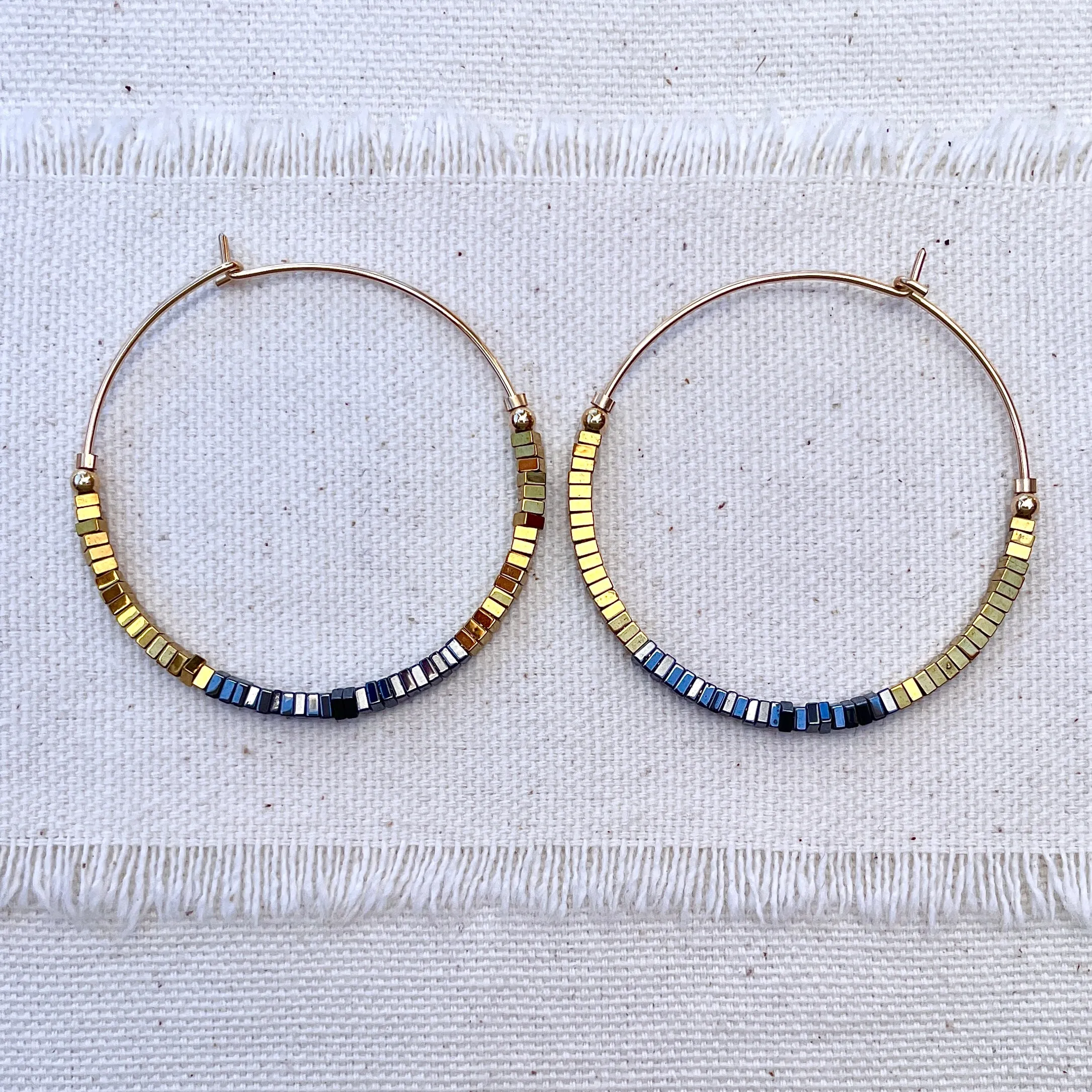 MOSAIC Bead Hoops