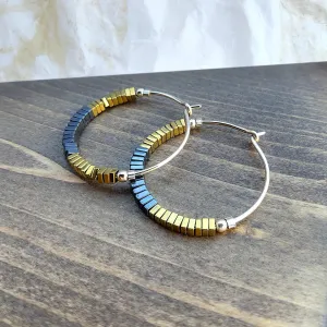 MOSAIC Bead Hoops
