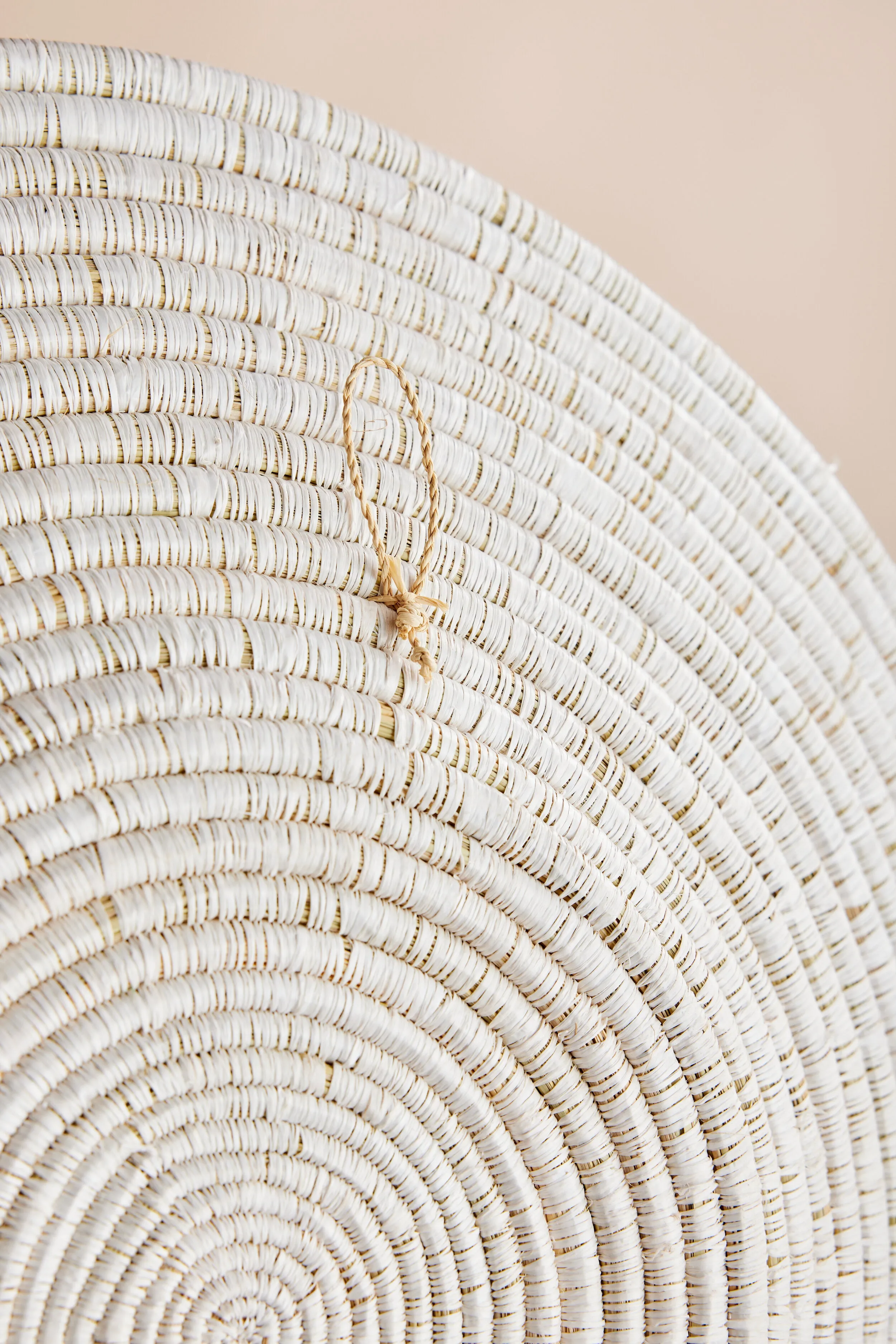 Mosaic Bullseye Wall Basket
