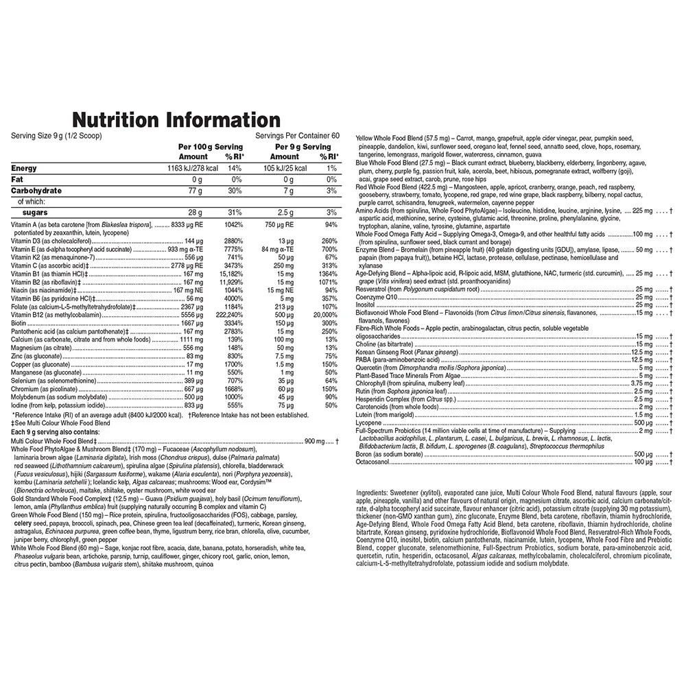 Nature's Plus Source of Life GOLD Drink Mix 540g