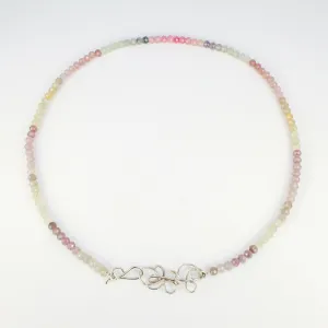 NEW! Faceted, Multicolor Sapphire Beaded Necklace by Rina Young