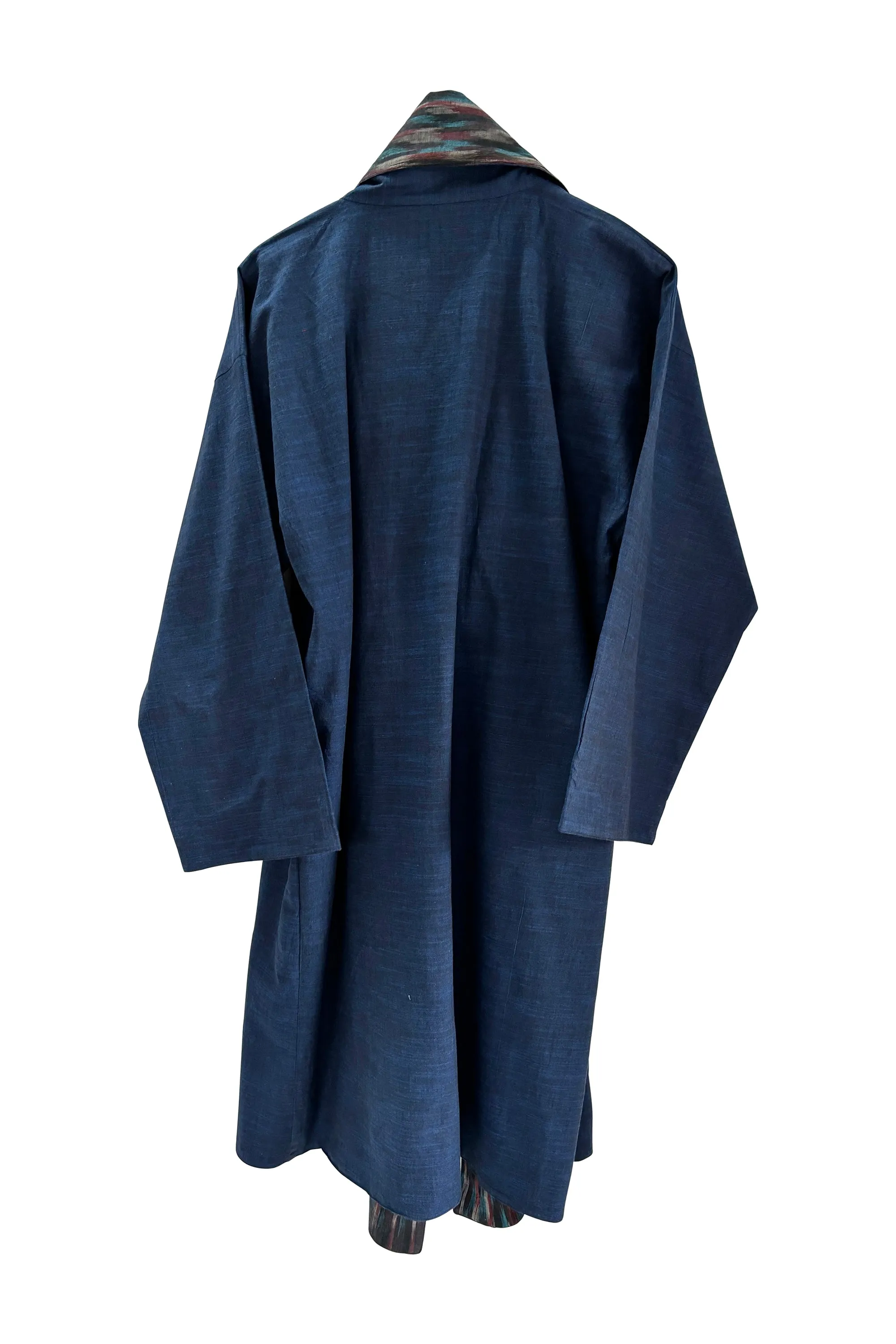 NEW! Reversible Cotton Coat Ikat No.06