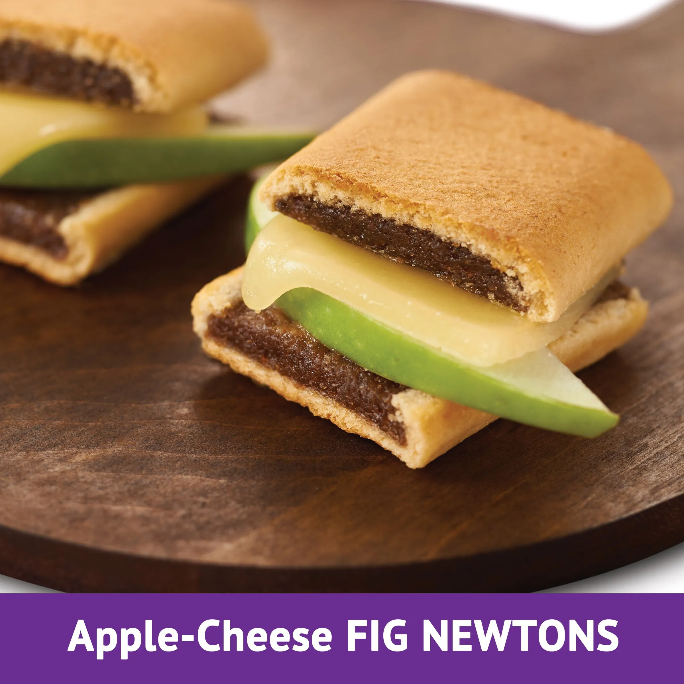 Newtons Soft & Fruit Chewy Fig Cookies, School Snacks, 12 Snack Packs (2 Cookies