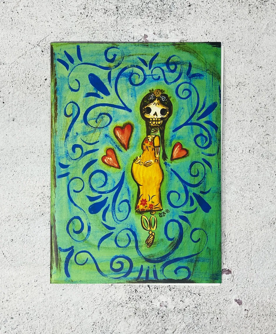 Notecard: Frijolita