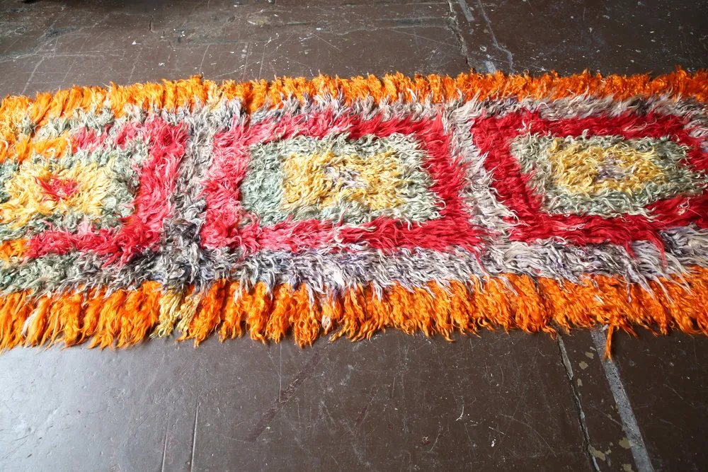 Old Filikli Tulu Rug 3.9x11.4ft