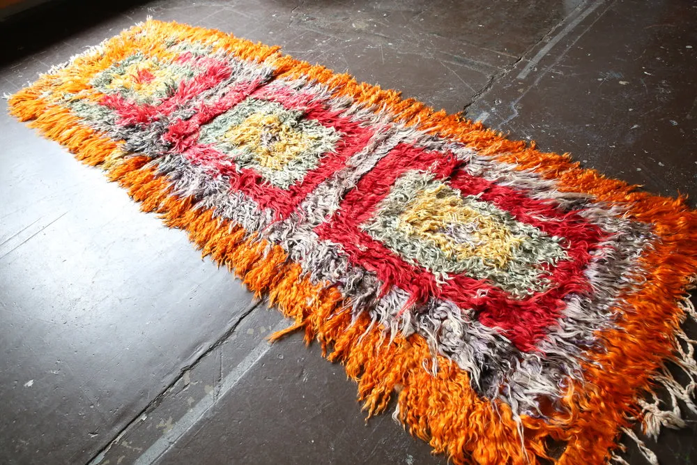 Old Filikli Tulu Rug 3.9x11.4ft