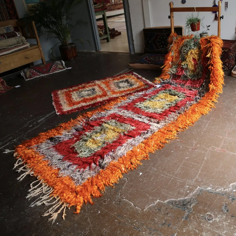 Old Filikli Tulu Rug 3.9x11.4ft