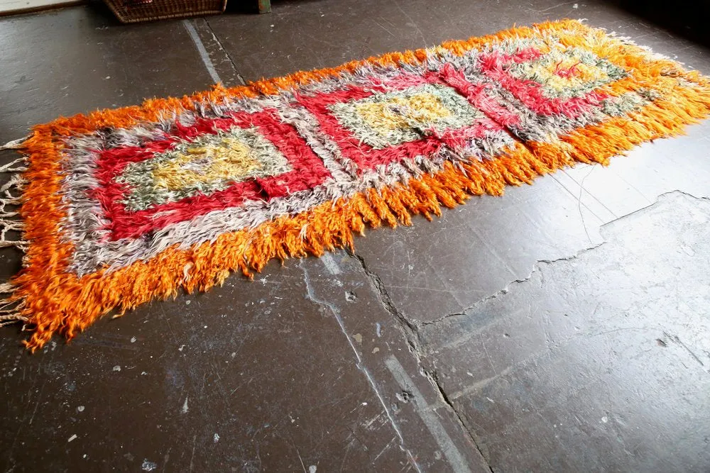 Old Filikli Tulu Rug 3.9x11.4ft