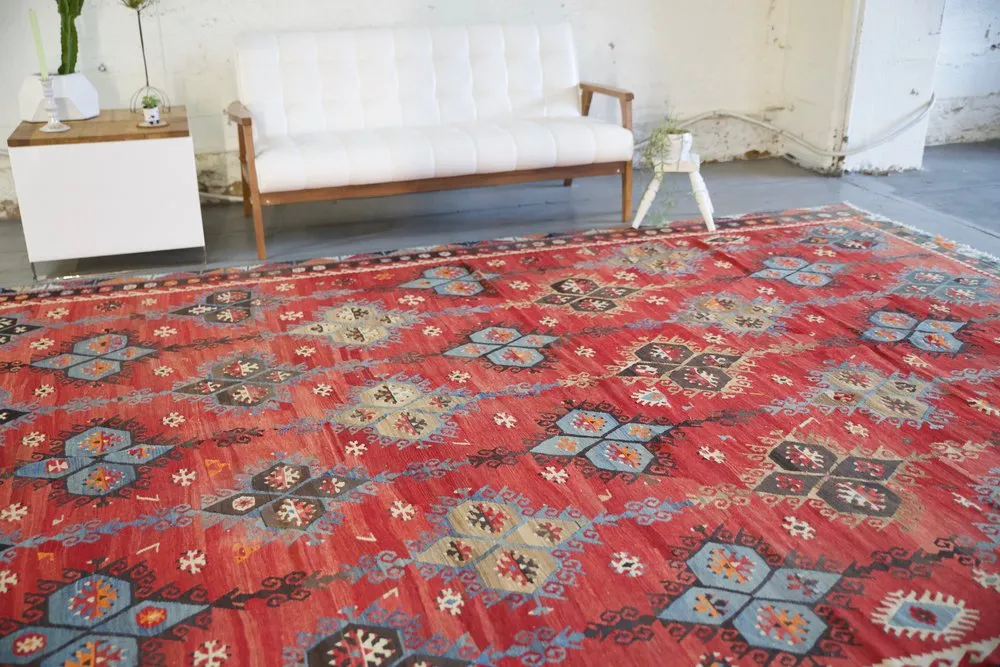 Old Sivas Sarkisla Kilim Rug