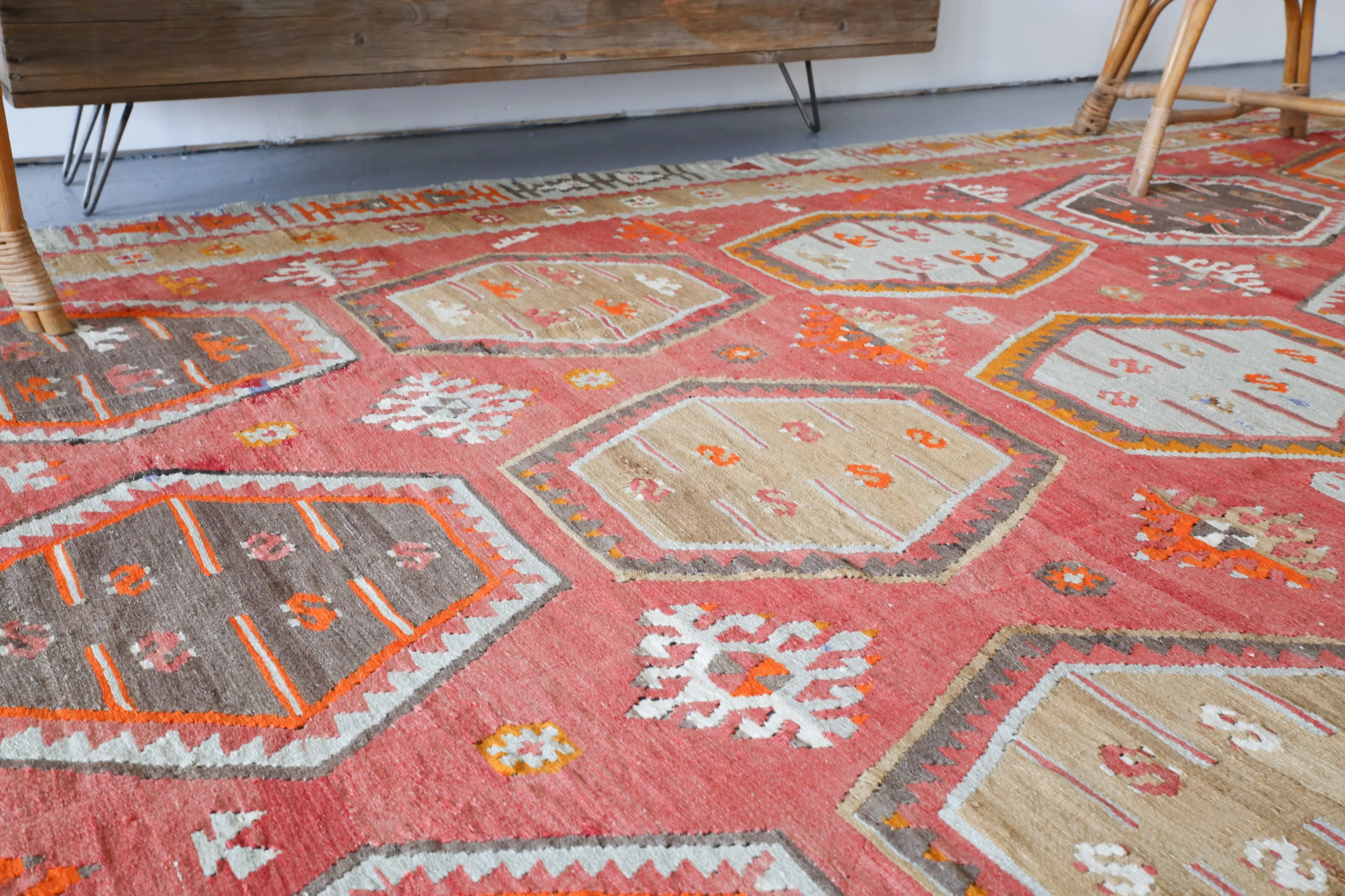 Old Sivas Sarkisla Turkish Kilim Rug 8.6ftx12.4ft