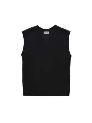 Olsen Sweater Vest Black