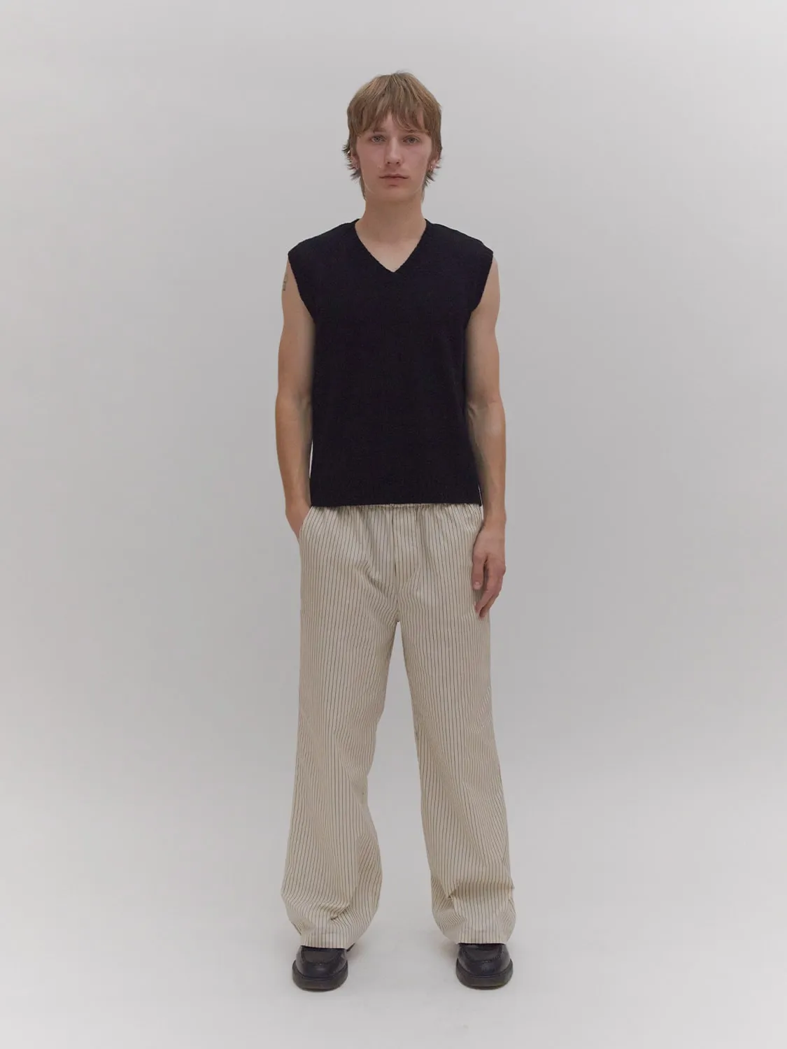 Olsen Sweater Vest Black